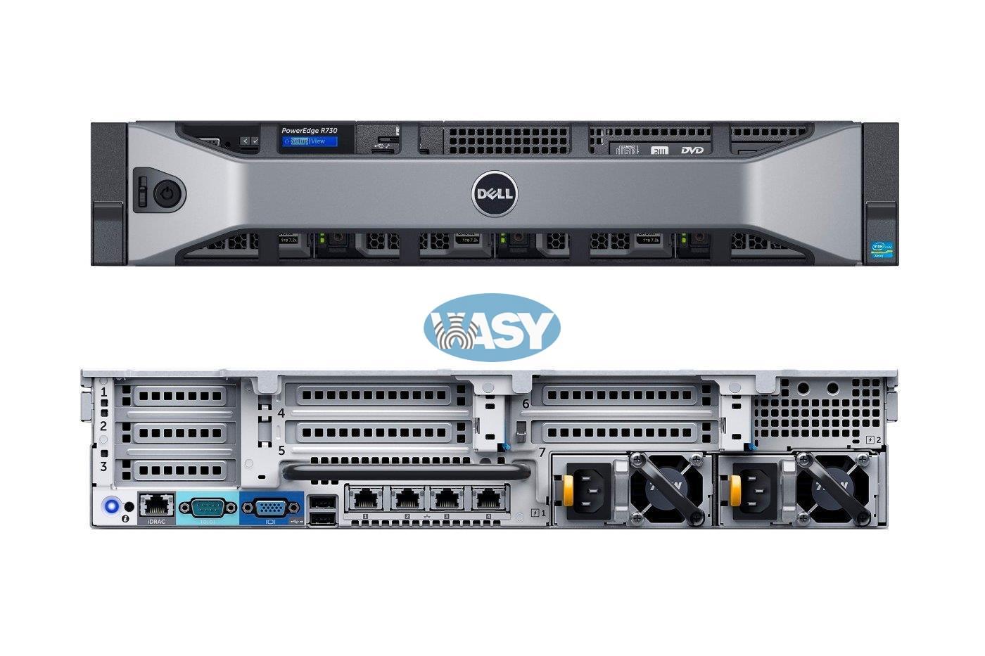 Dell PowerEdge R730 8x3 5in 2U Rack Serverwasytechnology dell-poweredge-r730-8x3-5in-2u-rack-serverwasytechnology